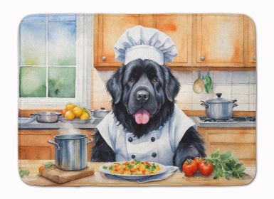 Newfoundland The Chef Memory Foam Kitchen Mat Machine Washable Anti-Fatigue Mat Cushion Comfort Bath Mat or Kitchen Rug