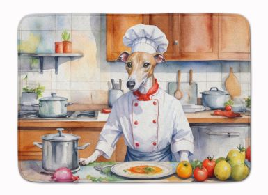 Whippet The Chef Memory Foam Kitchen Mat Machine Washable Anti-Fatigue Mat Cushion Comfort Bath Mat or Kitchen Rug